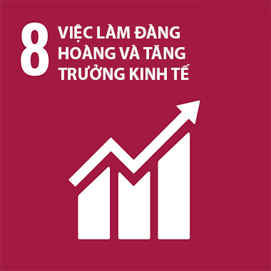 SDGs No.8 DECENT WORK AND ECONOMIC GROWTH