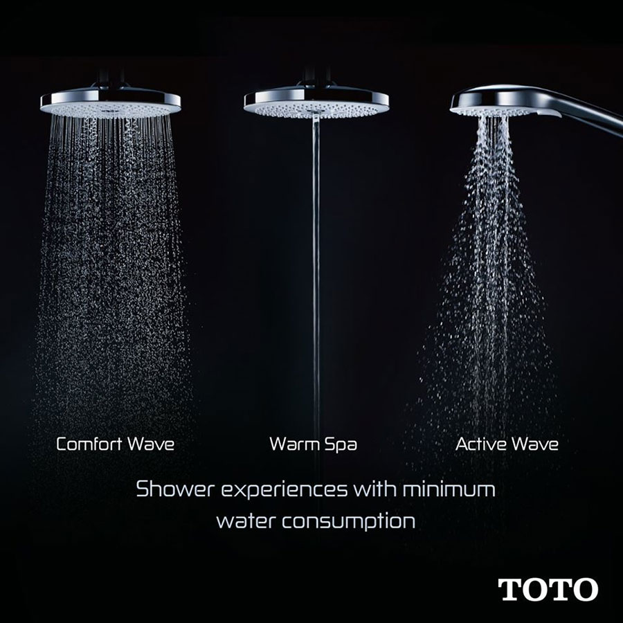 Công nghệ nổi bật của sen tắm điều chỉnh nhiệt độ TOTO