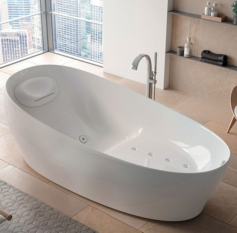 mẫu thiết kế bồn tắm nổi không gian PJYD2200PWEGW TOTO