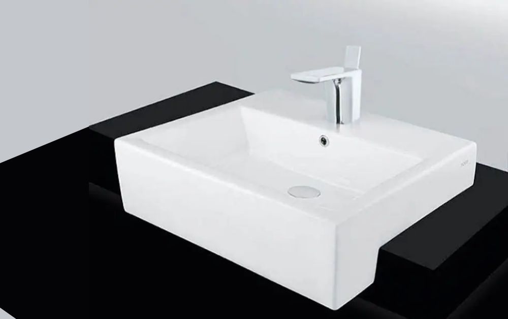 Kích thước bàn đá của lavabo bán âm bàn tinh tế